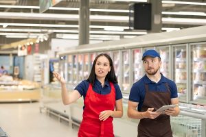 staff training supermarket